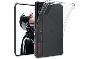 QJONSIU Etui dla RedMagic Astra Gaming Tablet, Shockproof Ultracienkie Miękkie TPU Ochronne Etui, Clear Case Kompatybilny z RedMagic Astra Gaming Tablet-Transparentny