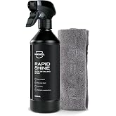 Nasiol Rapidshine Seramik Kaplama ve Mikrofiber Bez (2) Seti