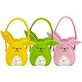 FullJoyHut Sacchetti Regalo Pasqua, 60 Sacchetto Caramelle Pasquali, Sacchetti Regalo di Compleanno Bustine Borse Sacchetti Plastici per Dolci, Caccia all' Uovo e Celebrazioni Festa Pasquali
