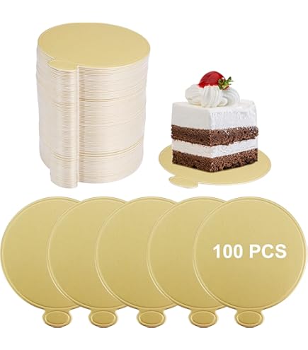 sourcing map 100 mini vassoi rettangolari per torte, mousse e torte, basi rettangolari per cupcake, torte, pasticcini, a prova di grasso (nero