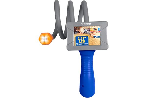 Bresser 8880850 Endoscope pour Enfant avec éclairage LED et écran