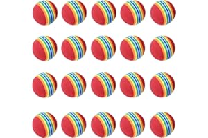 LIKOSO 20Pcs Practice Golf Balls Soft Foam Golf Ball Sponge Golf Training Ball