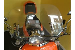 CASABIKE Roller Windschild-Windabweiser-Windschutz Retroroller Motorroller Scooter ZNEN