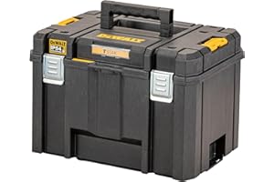 DEWALT TSTAK VI - Unità profonda porta elettroutensili con vasca portaoggetti, DWST83346-1