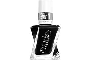 ‎ESSIE essie langanhaltender Nagellack mit glänzendem Finish, Maniküre ohne UV Licht, Gel Couture, Farbe: Nr. 514 like it loud, Schwarz, 1 x 13,5 ml