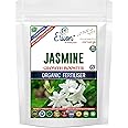 Erwon Jasmine Flower Booster, Premium Essential Powerful Organic Fertiliser for Jasmine Plants, with Charged Micro-organism and ++ Micronutrients (400 gm)