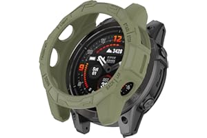 SumRioo Etui do Garmin Epix Pro 51 mm / Fenix 7X 51 mm / Fenix 7X Pro, odporne na plamy, zarysowania, uderzenia do Garmin Epix Pro 51 mm / Fenix 7X 51 mm / Fenix 7X Pro, ultracienkie etui ochronne z