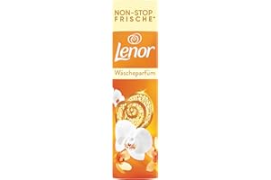 Lenor Wäscheparfüm Goldene Orchidee 275g, Non-Stop Frische Für Bis Zu 12 Wochen Im Schrank