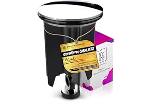 ‎M. ROSENFELD HOME Universal Waschbeckenstöpsel 40mm Chrom Abflussstopfen – aus Messing, universal mit Gummi für Waschbecken im Bad und Bidets - Excenterstopfen - Höhenverstellbar, Rostfrei & Dicht M. ROSENFELD HOME