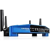 Linksys WRT3200ACM-EU Wireless AC3200 Open Source Router (3200Mbit/s, MU-MIMO, 4 Gigabit Ethernet Ports, 1x USB 3.0, 1x eSata