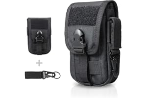 WYNEX Molle Tactique de Poche de téléphone, Support de téléphone Portable du Sac EDC de Smartphone