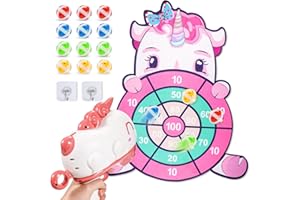 HappyKidsClub Licorne Jouet Fille 3 4 5 6 7 8 Ans, Jeux Enfant de Fête Intérieurs et Extérieurs, Cadeau d'anniversaire pour Fille Enfants