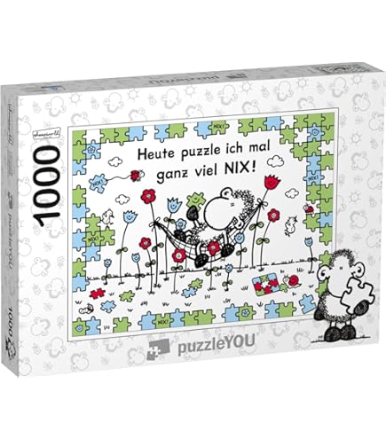 Ravensburger Puzzle 19610 – Sheepworld: Cupcakes 1000 Piezas