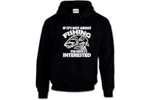Bang Tidy Clothing Fishing Gifts Hoodie for Men - Mens Funny Carp Fishermen Hoodies Jumpers - If It's Not