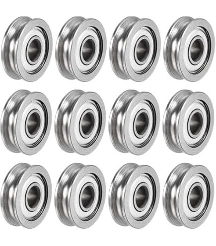 Sourcing Map Rodamientos De Bolas, 20x Cojinetes De Bolas De Ranura Profunda 606-2RS, 6x17x6mm Rodamiento De Doble Sellado, De Acero, Para Roller Skate, Equipo Mecánico, Instrumentos Eléctrico