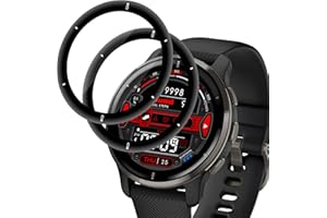 Supershieldz Panzer Schutz Glas für Garmin Venu 2 plus, Anti-Kratzen Panzerfolie für Garmin Venu 2 plus, 3D-Vollständige Schutzfolie, 9H Härte, HD Klar Displayschutz, Anti-Bläschen - 2 Stück