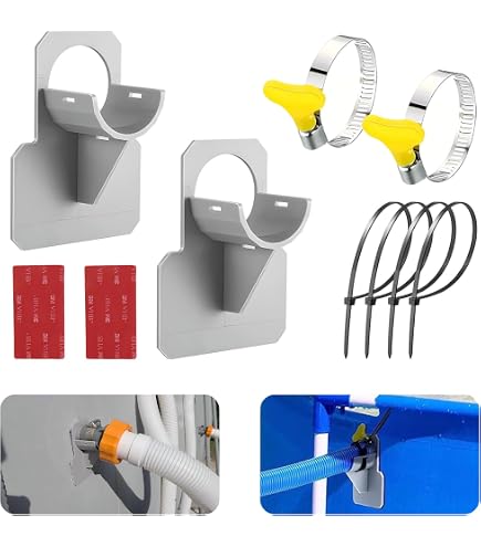 Lot De 4 Bouchons Pour Piscine Hors-Sol - Bouchon Trous Pompe Filtre, Caoutchouc TPR, Étanche, Accessoire Piscine