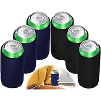 PATIKIL 50 Isolierte Bierdosenhüllen Aus Schaumstoff – Wiederverwendbar Für Dosen & 310ml Flaschen
