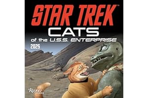 Star Trek: Cats 2025 Wall Calendar