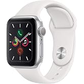 Apple Watch Series 6 (GPS + Cellular, 40MM) - Silver Aluminium Case with White Sport Band (Renewed) - View 4