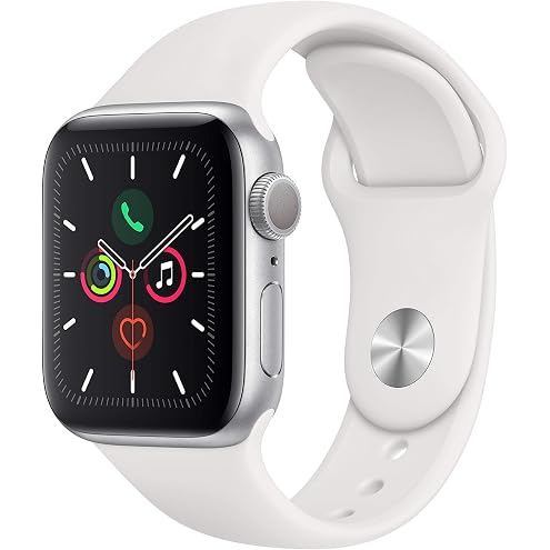 Apple Watch Series 6 (GPS + Cellular, 40MM) - Silver Aluminium Case with White Sport Band (Renewed) - View 6