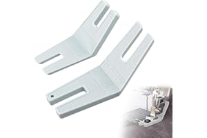 ZFRITP Hebamme Nähhilfe,2 Stück Höhenausgleich Nähmaschine,Höckerspringer Nähwerkzeuge,Sperrige Nahtbrücken,Bündigplatten Presse Fuß Nähen Maschine Zubehör Für Grobes Denim Und Säume