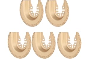 Changor Lame de Scie Oscillante, Electrophorèse de Outil Multi Oscillant Emballage Plastique Individuel pour Béton