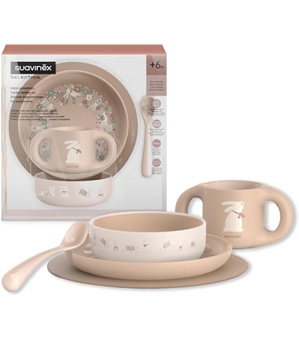 Set melamina Piatto Piano, Piatto Fondo e Bicchiere Bing
