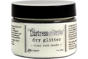 RANGER Tim Holtz Distress Stickles Dry Glitter 3oz-Clear Rock Candy