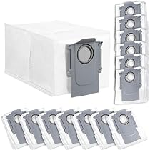 10 Paquets de Sac à Poussière Accessoire pour Roborock Q5+-Q7+-Q7MAX