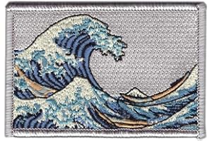 Titan One Europe - Tactical The Great Wave of Kanagawa Patch La Grande Onda di Kanagawa Toppa Ricamata Tattica Decorativa