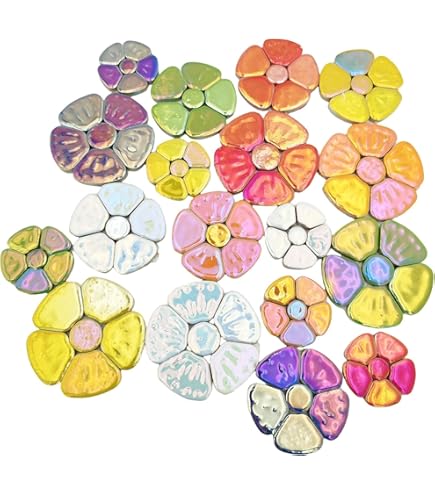 Piastrelle Mosaico A Forma Di Goccia - 500g, Ceramica Per Decorazioni Fai Da Te, 1.2x1.9cm, 150 Pezzi Circa - Foto 7