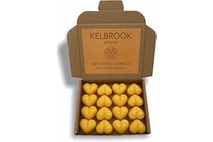 KELBROOK AROMAS Wax Melts - Dark Honey | 16 Pack | Strong Scented | Made in The UK | Plastic Free | Vegan