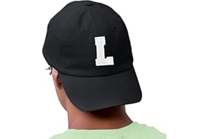 morefaz New Casquette de Baseball Cap Garçon Fille Enfants Chapeau Bonnet Unisexe A-Z Alphabet