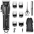 SPNOR Hair Clippers for Men Professional - Cordless&Corded Barber Clippers for Hair Cutting & Grooming Rechargeable Beard Trimmer