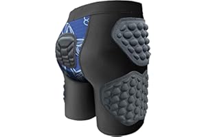 Topeter Youth Padded Undershorts Boys Slider Shorts Girls Protective Padded Shorts Hip Butt Padded Short Pants