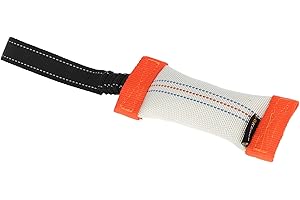 KERBL PET Kerbl Training Dummy with Loop, 16 x 6 cm, White/Orange