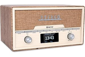 Denver Retro Dab+/FM Radio con CD/BT/USB MDA-525LW