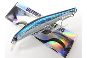 momolures - ULTIMA ARTIST SWIMMER 70mm 80mm Vairon coulant pour bar, bar, brochet, truite, saumon pêche au leurre