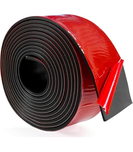 diconfa Schraaplijst naar maat ==> Premium, 200 x 2400 x 20 mm versterkt met weefsel - grootte en kwaliteit kiezen - slijtvast rubberen transportband sneeuwschuiver sneeuwschild sneeuwploeg