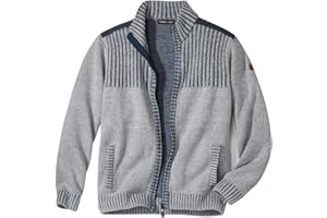 ATLAS FOR MEN - Męska kamizelka z dzianiny - dostępna w dużych rozmiarach od M do 5XL