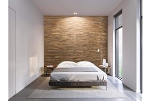 WOODEN WALL DESIGN Okładzina ścienna wykonana z drewna z odzysku, naturalne panele ścienne w stylu vintage, dekoracja ścienna, drewniana konstrukcja, do drewnianej ściany, model Brut, 1 m2