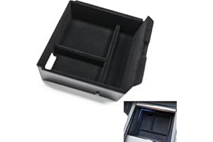 FDHYFGDY pour Tesla Model 3 2024 2025 Boîte de Rangement pour Console Centrale, Tesla Model 3 Highland 2024 Organisateur avant Plateau Boîte à gants, Tesla Model 3 2024 Accessoires