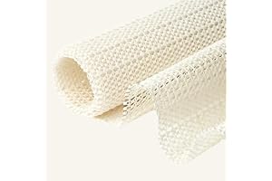 Halkfritt Underlag 70 x 300 cm Antihalk Universal Glidmatta Avtagbar för Matta, Lådor, Bilhyllor, Bricka, benvit