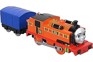 THOMAS & FRIENDS Thomas and Friends Trenino Motorizzato Ispirato al Famoso Personaggio Nia, Giocattolo per Bambini di 3+ Anni, FXX47