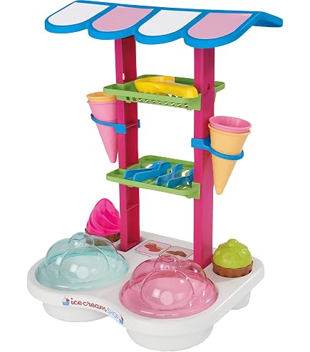 Simba 107134506 Camion à Glace Jouet De Sable 7 Pièces - Chariot Pour Enfants Dès 1 An