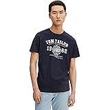Tom Tailor Men's T-Shirt with Logo Print