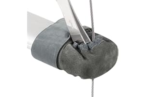 Copricrocette in pelle Waterline Design 1054 | Taglia L | Copricrocette in pelle con protezione UV con chiusura in hook and loop | Facile e rapido da montare