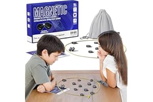 OneNine Magnetic Schachspiel, Magnetic Spiel, Schachbrett Magnetisch - Schach Magnetisch, Magnetic Schach, Puzzle Checkers Spiel, Tragbares Schachbrett-Party Für Familientreffen