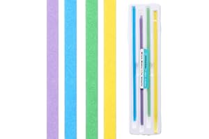 Hpmjz 60 Stück Zahnschleifpapier für Zwischenräume Zahn Polierstreifen Dental Schleifstreifen Zahnschleifpapier Mundpflege Zähne Finishing Gloss Contouring Tool Für Die Tiefenreinigung Von Zähnen